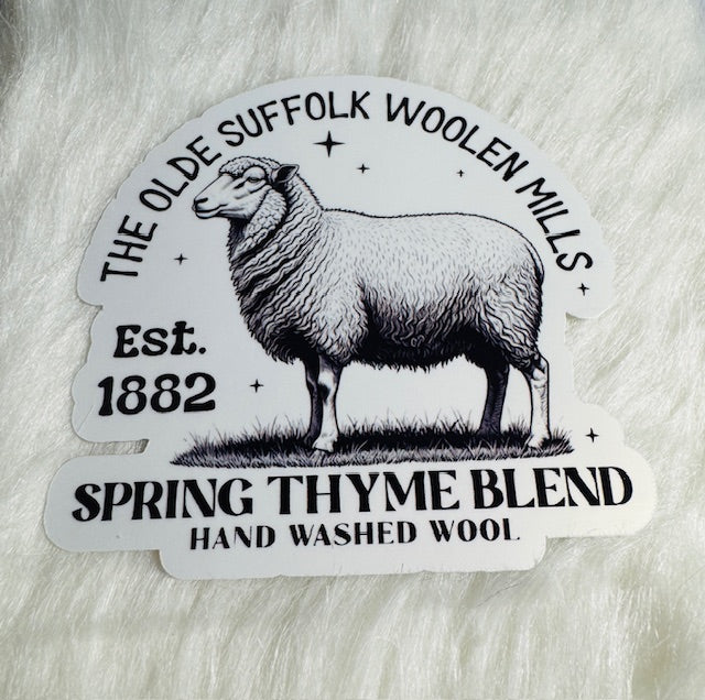 Woolen Mills Stickers