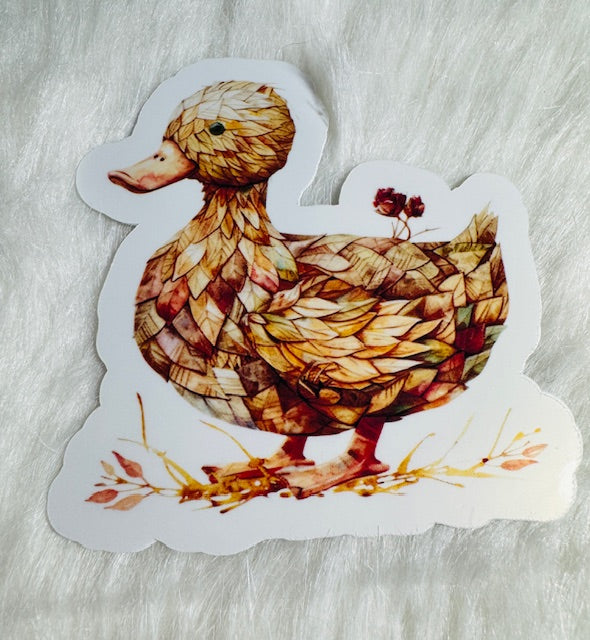 Trio Of Ducks Stickers