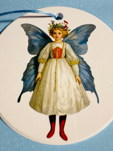 Blue Garden Fairy Lamp Charm