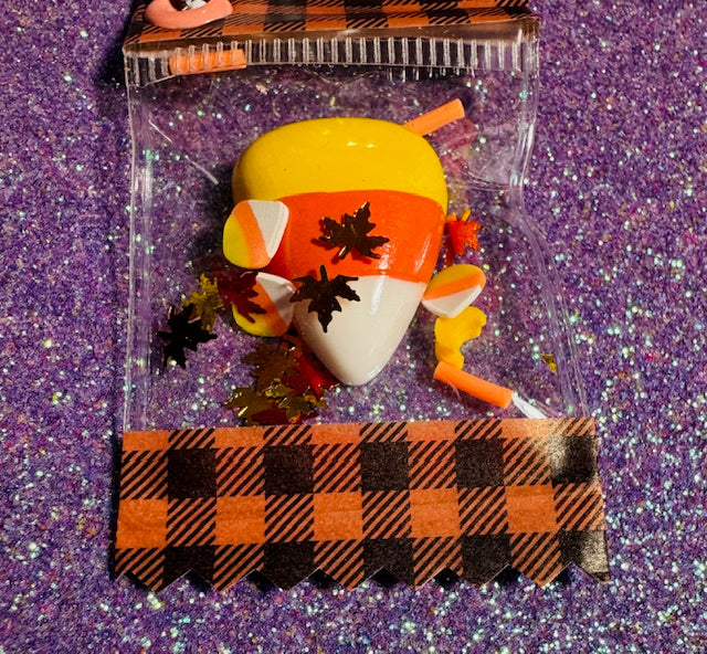 Candy Corn Charm Bag