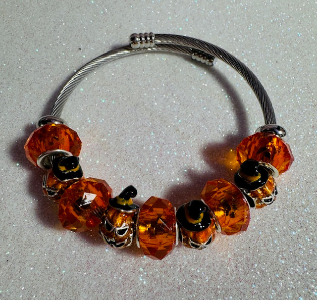 Jack O' Lantern Bracelet