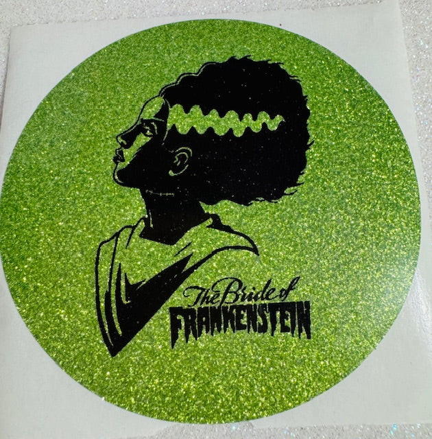 Mr and Mrs Frankenstein Thermal Stickers