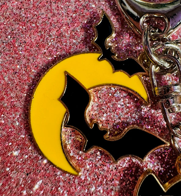 Batty Kitty Zipper Pull