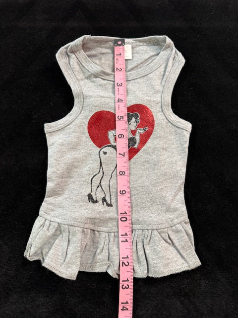 Pink Up Girl Dog Dress Large