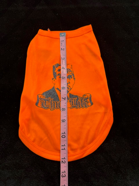 Thug Life Dog Shirt Medium