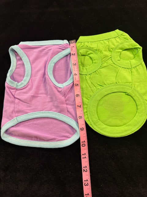 Little Girlie Dog Shirts Small