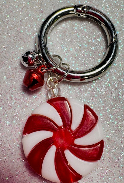 Double Peppermint Keychain