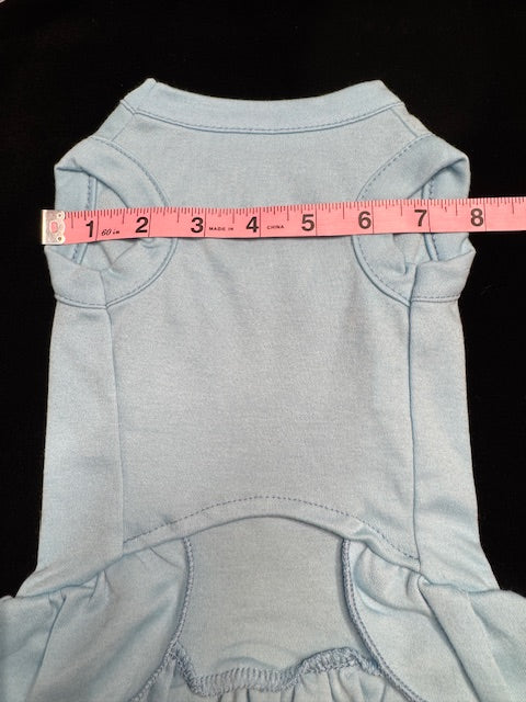 Pink Gnome Christmas Dog Dress Medium