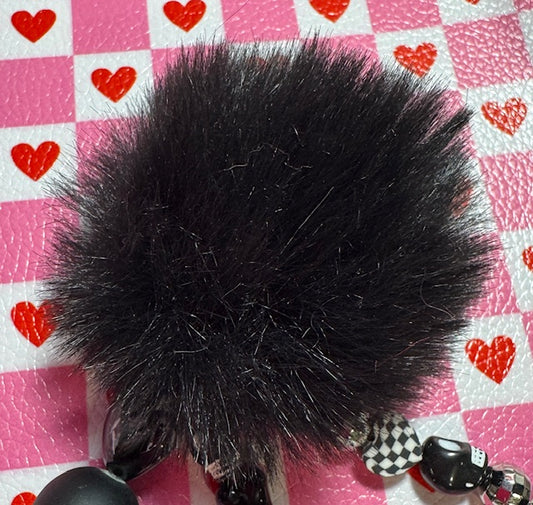 Gothic Valentine Zipper Pull
