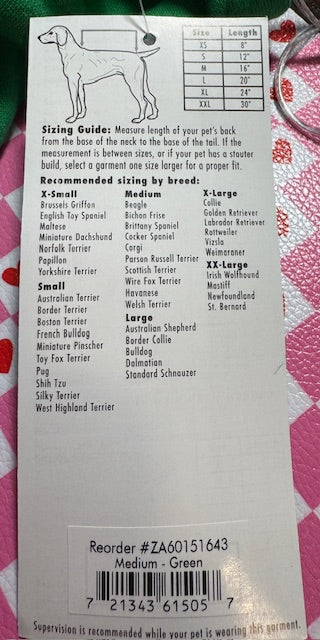 Kip Dog Hoodie Medium