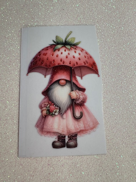 Strawberry Gnomes Stickers
