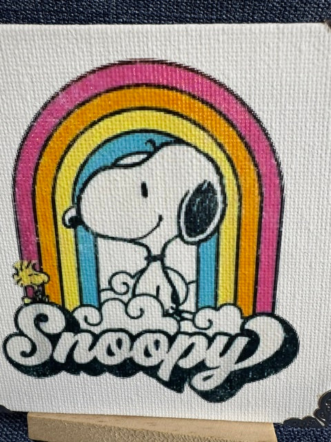 Snoopy's Rainbow Mini Art Piece
