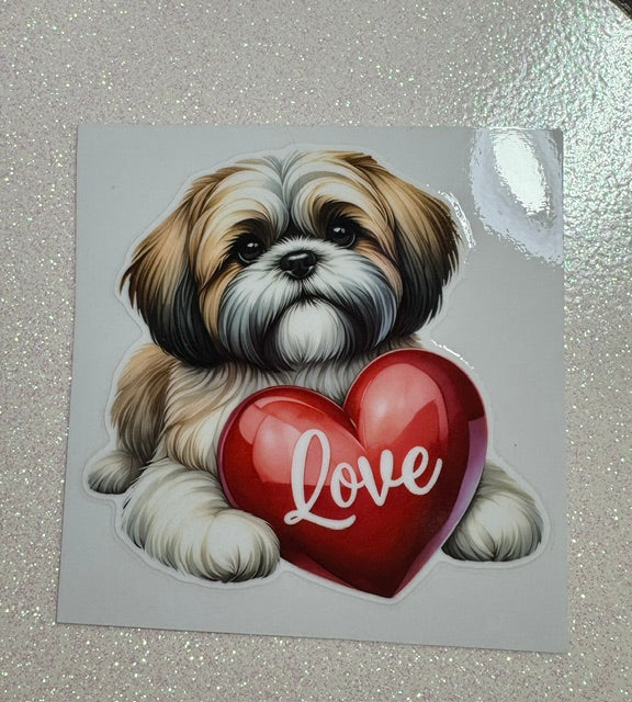 Shitzu UV Sticker