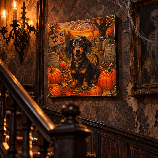 Dachshund Mini Art Magnet