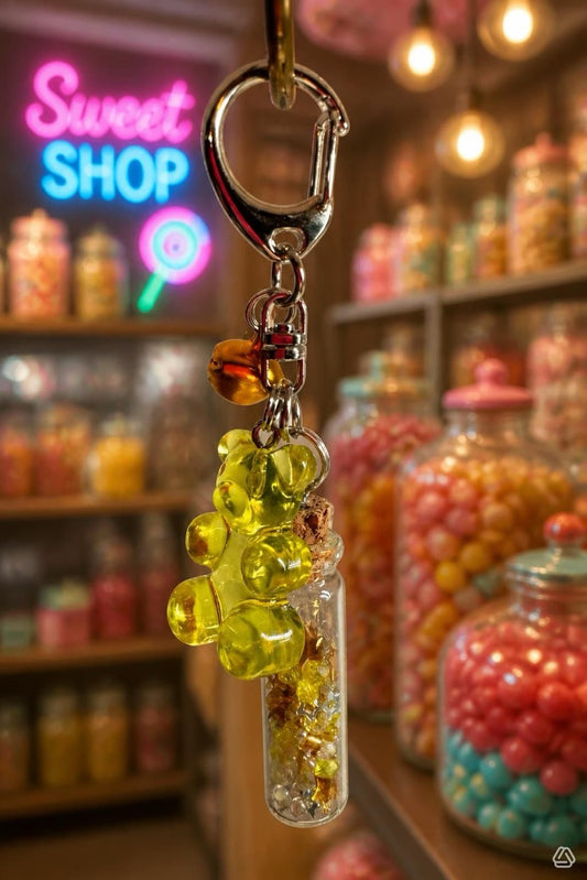 Gummy Bear Shaker Purse Charm