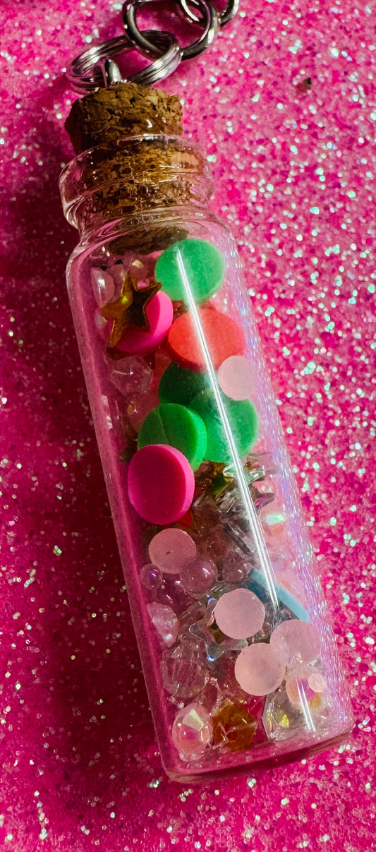 Rainbow Shaker Purse Charm