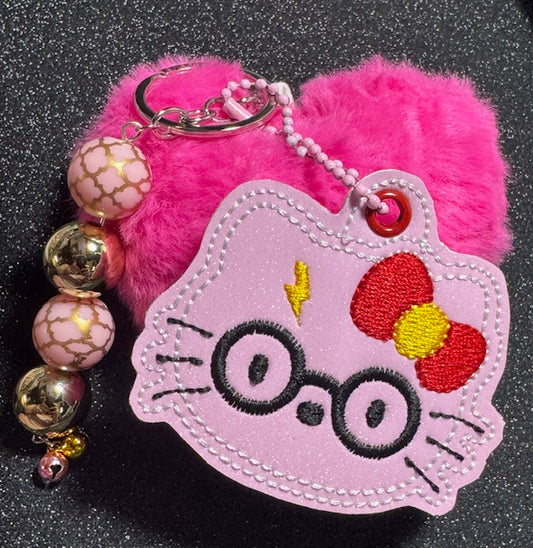 Hello Potter Kitty Purse Charm/Key Chain