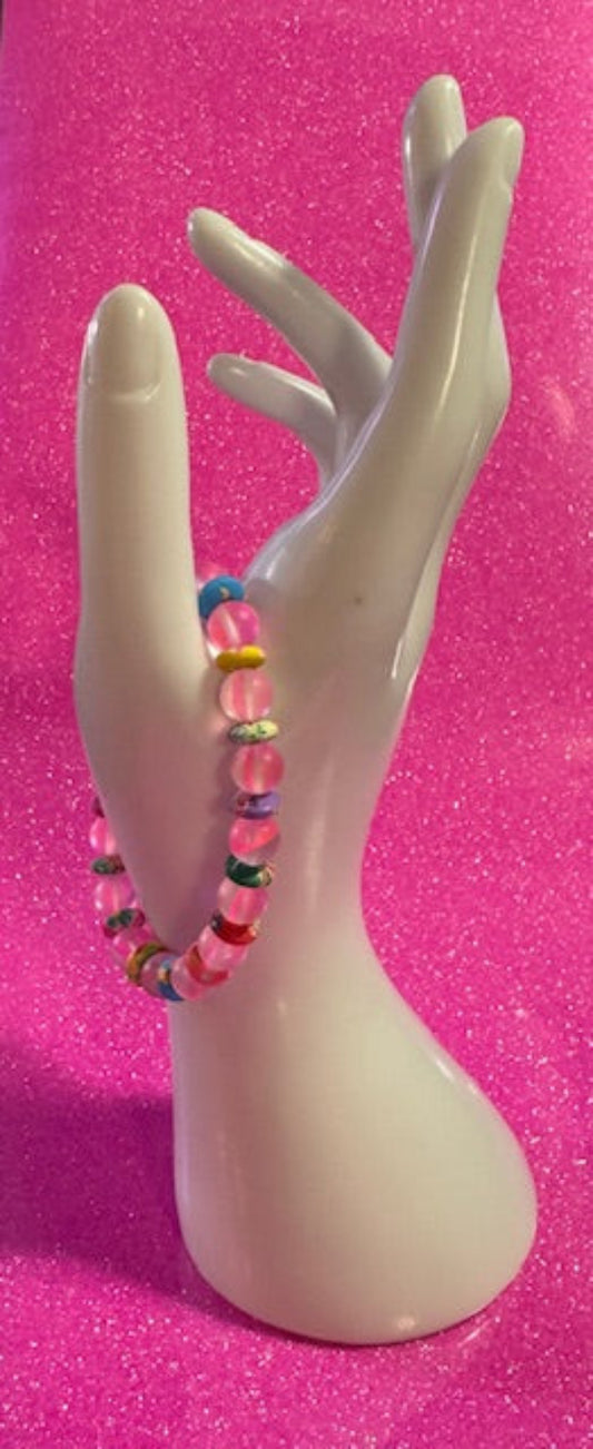 Blushing Frost Bracelet