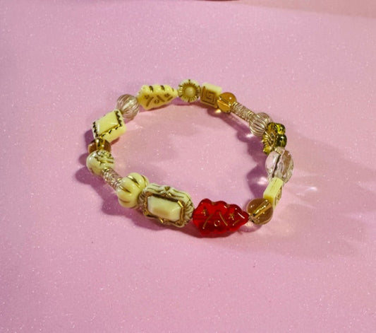 Vintage Christmas Charm Bracelet