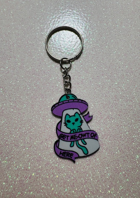 Take Me Out of Here Keychain
