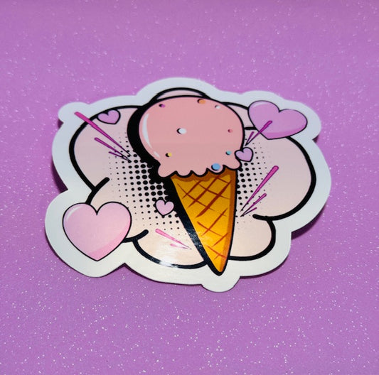Ice Cream Sticker
