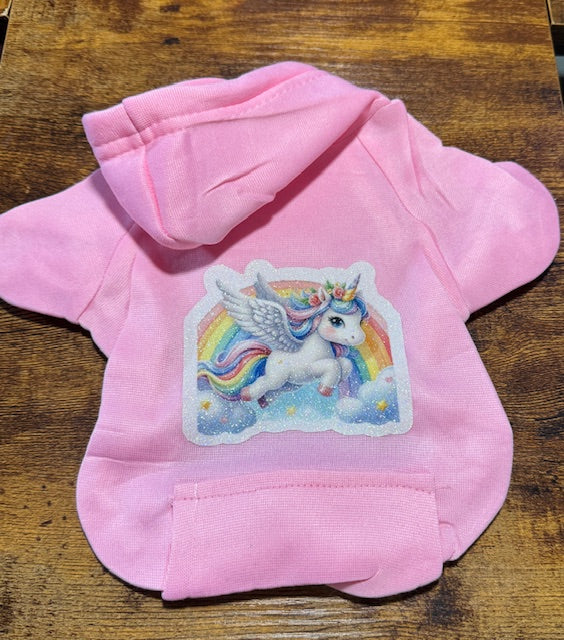 Unicorn Dog Sweatshirt Medium