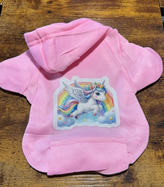 Unicorn Dog Sweatshirt Medium