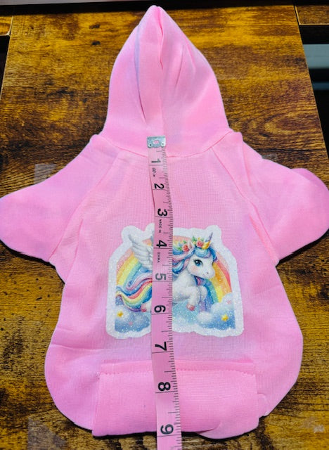 Unicorn Dog Sweatshirt Medium