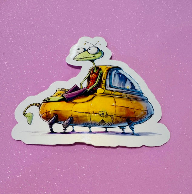 Teen Age Alien Sticker Pack
