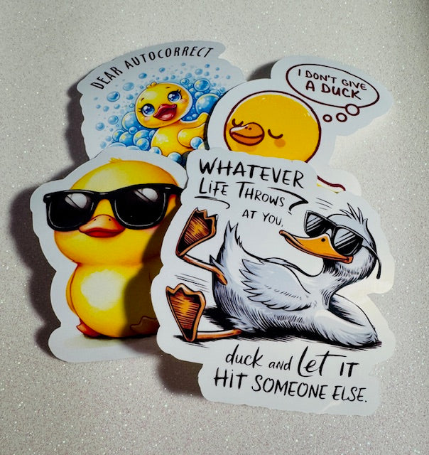 Clucky Ducky Stickers
