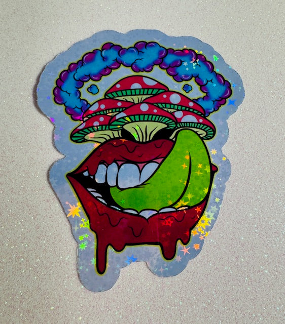 Psychedelic Mushroom Stickers
