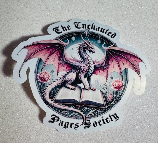 The Enchanted Pages Society Sticker