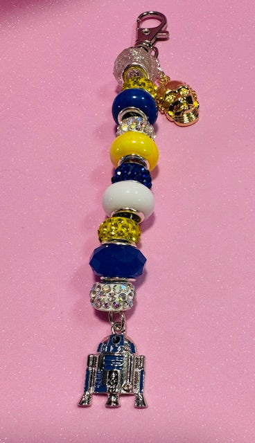 Galactic Sparkle Charm Keychain/Purse Charm