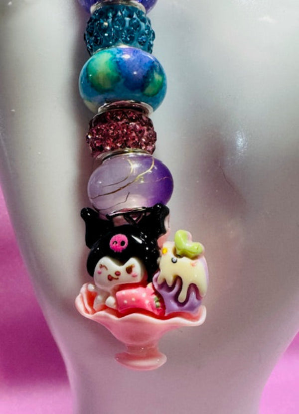 Sundae Treat Purse Charm/Keychain