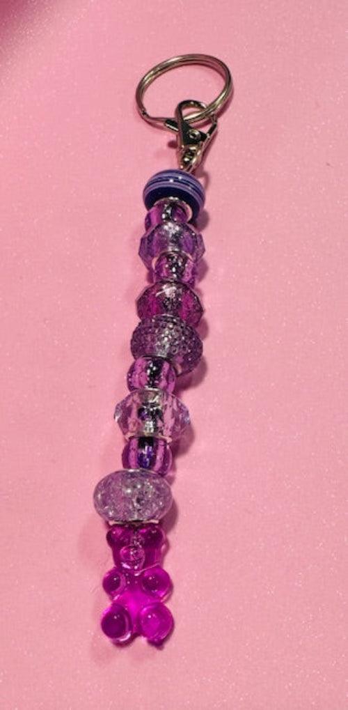 Sweet Purple Dreams Purse Charm/Keychain