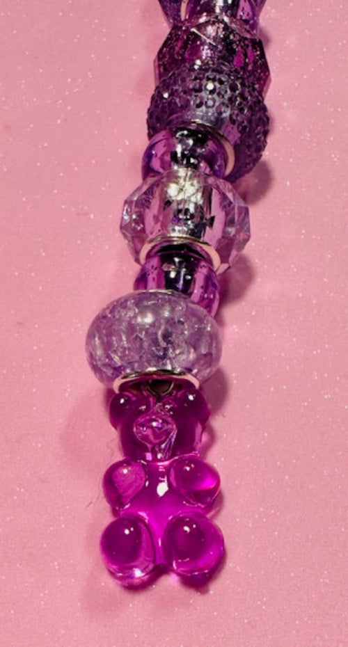 Sweet Purple Dreams Purse Charm/Keychain