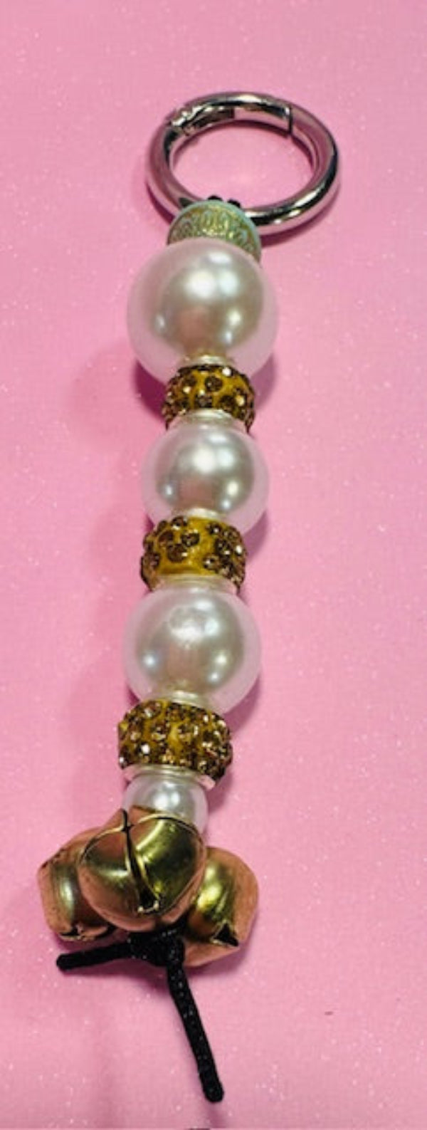 Vintage Pearl Harmony Purse Charm/Keychain