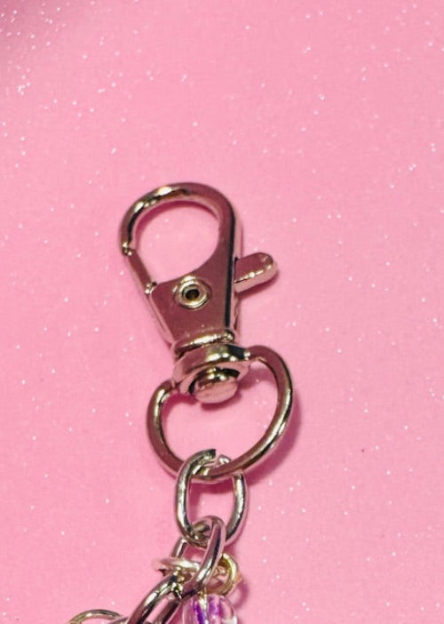 Garden Flutter Purse Charm/Keychain