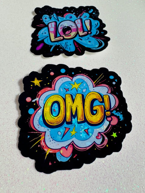 Glossy Lingo Stickers