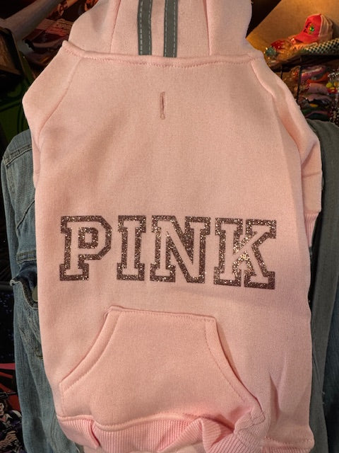 Pink Dog Jogging Suit Large