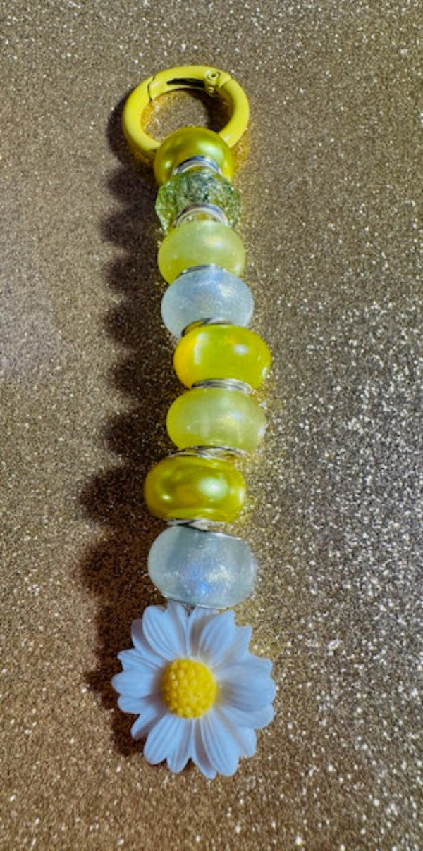 Daisy Alive Purse Charm/Keychaim