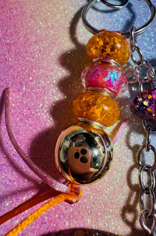 Butterfly Glitz Purse Charm/Keychain