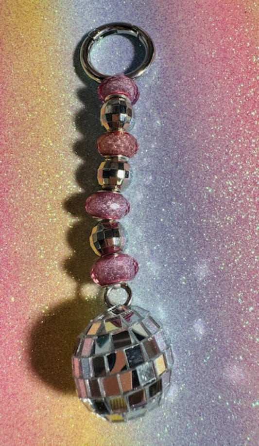Glittering Grove Purse Charm/Keychain