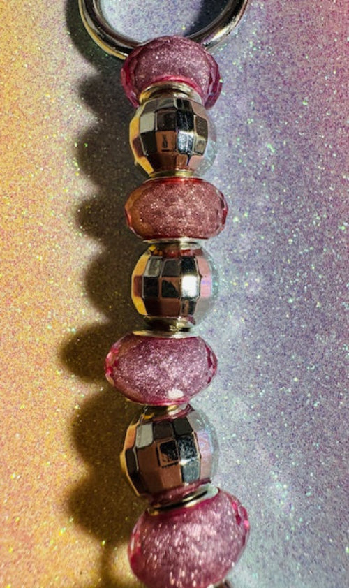 Glittering Grove Purse Charm/Keychain