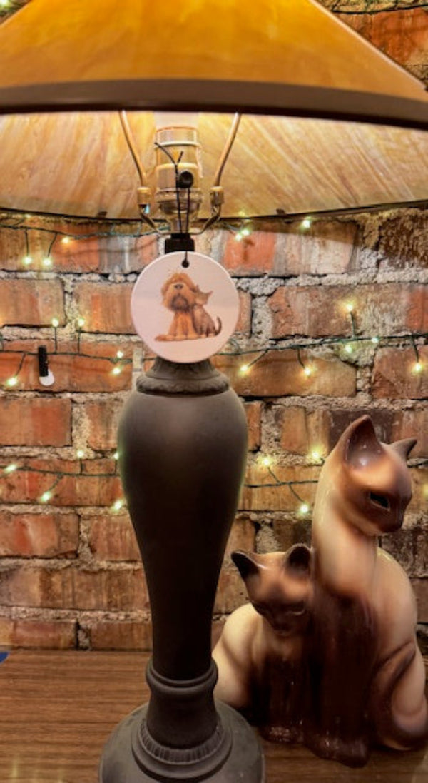 Paw-sitive Vibes Lamp Charm