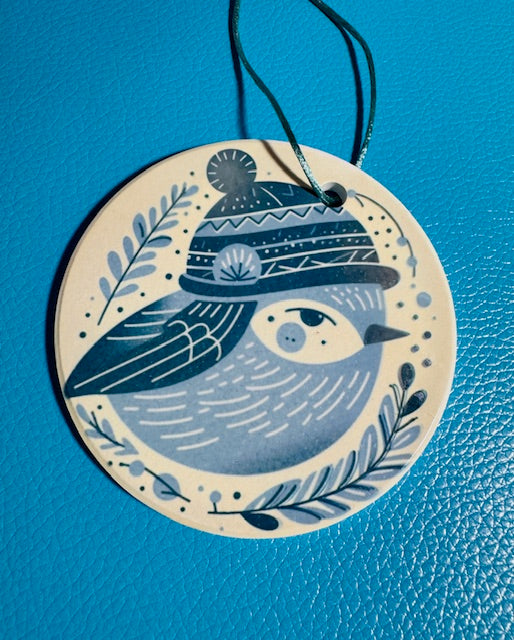 Little Blue Bird Lamp Charm