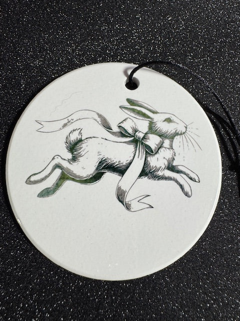 Run Away Rabbit Lamp Charm