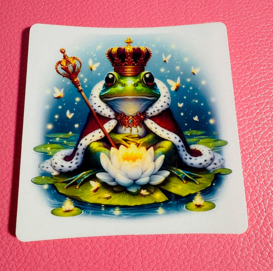 Frog Prince Sticker
