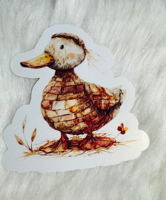 Trio Of Ducks Stickers