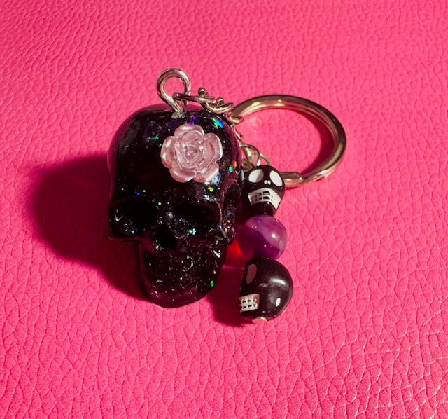 Skull Keychains/Purse Charms